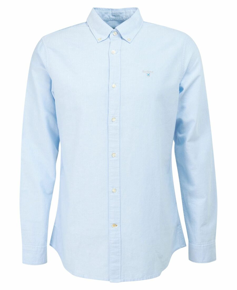 Barbour Oxtown Tailored Shirt-Sky