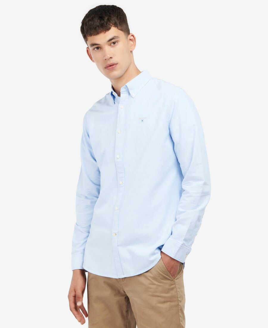 Barbour Oxtown Tailored Shirt-Sky