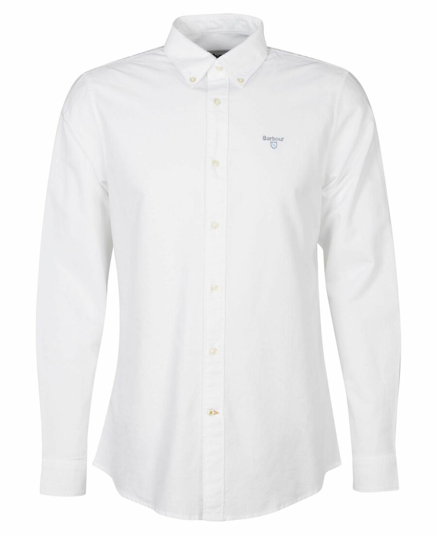 Barbour Oxtown Tailored Shirt-White