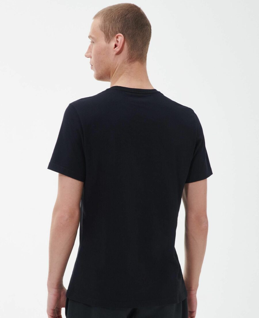 Men's Barbour International Multi T-Shirt-Black
