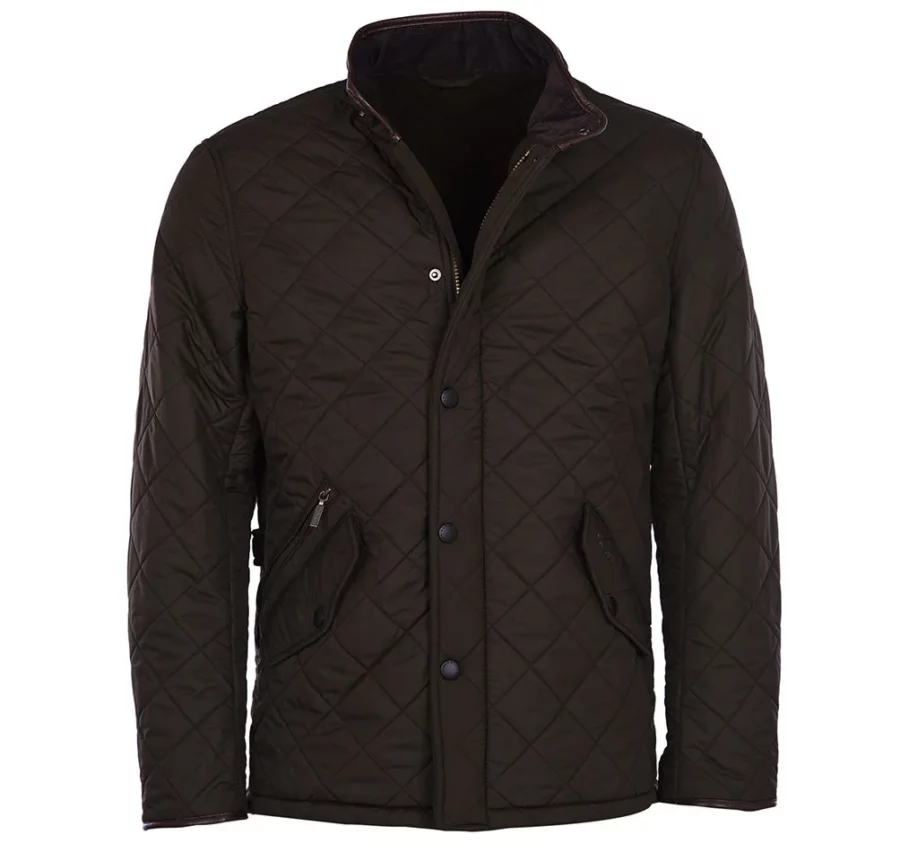 Barbour Powell Quilted Jacket-Olive