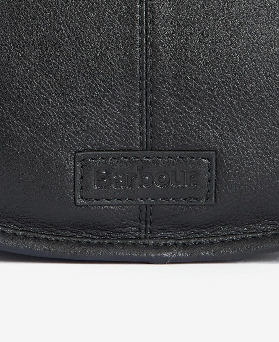 Barbour Laire Medium Saddle Bag-Classic Black
