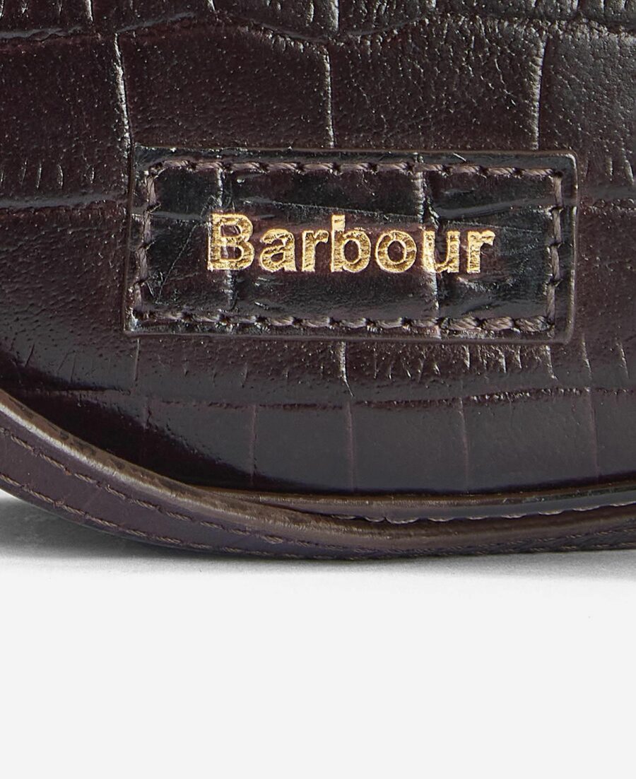 Barbour Eilein Saddle Bag-Classic Black Cherry