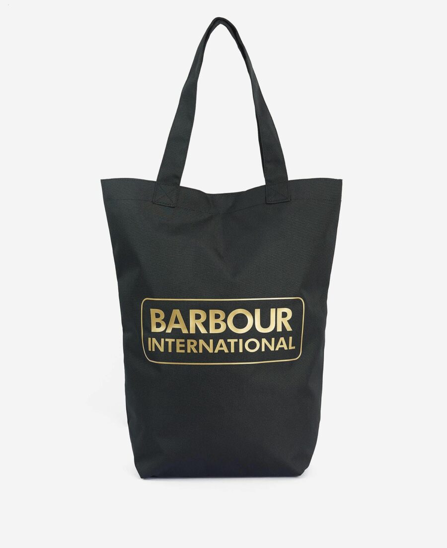 BARBOUR INTERNATIONAL APEX SHOPPER-BLACK
