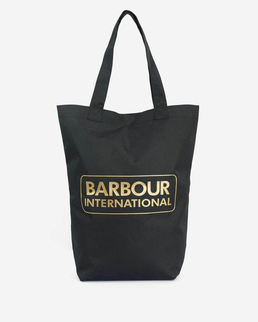 BARBOUR INTERNATIONAL APEX SHOPPER-BLACK