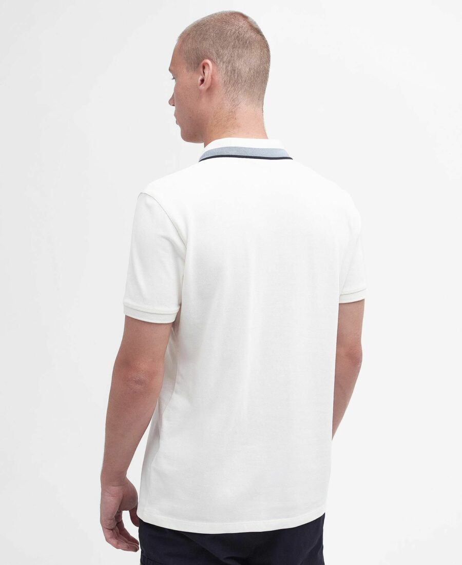 B.Intl Re-Amp Polo Shirt-Whisper White