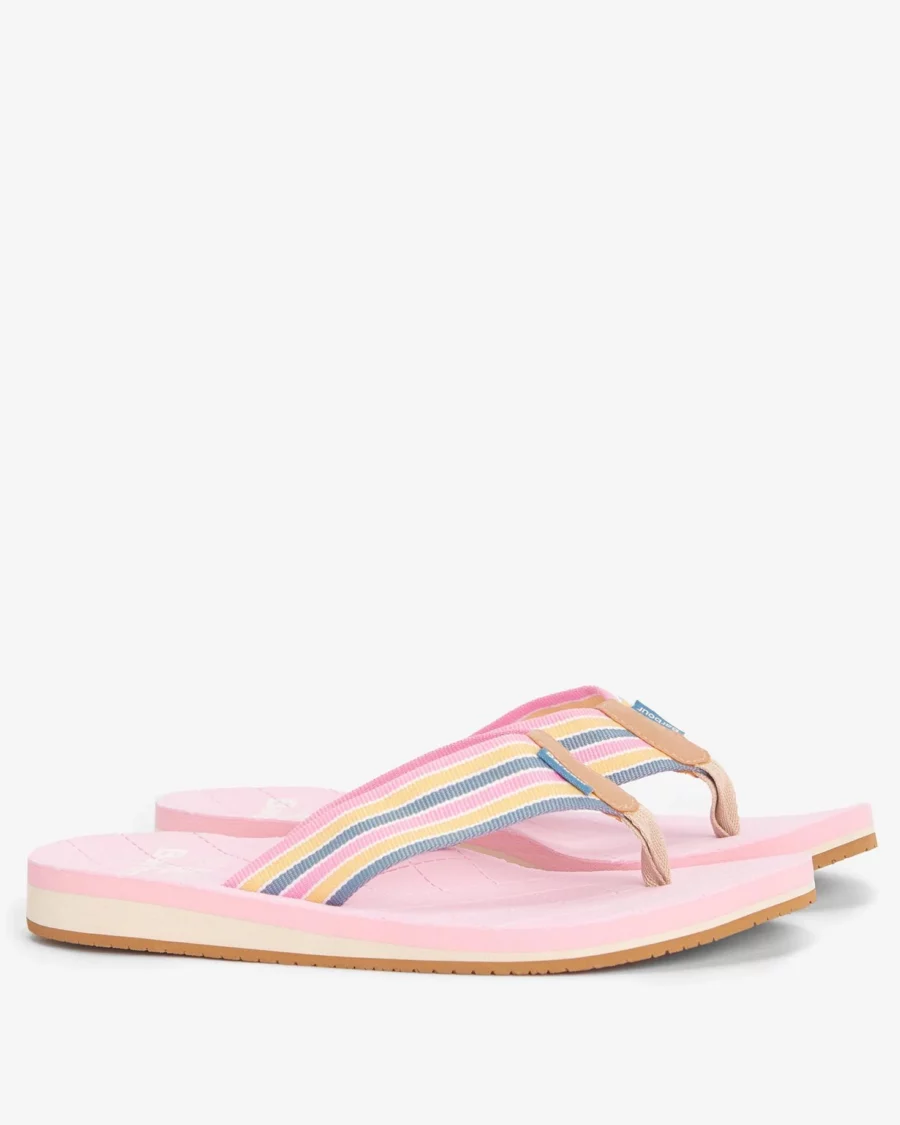 Barbour Seamills Sandals-Pink/Multi