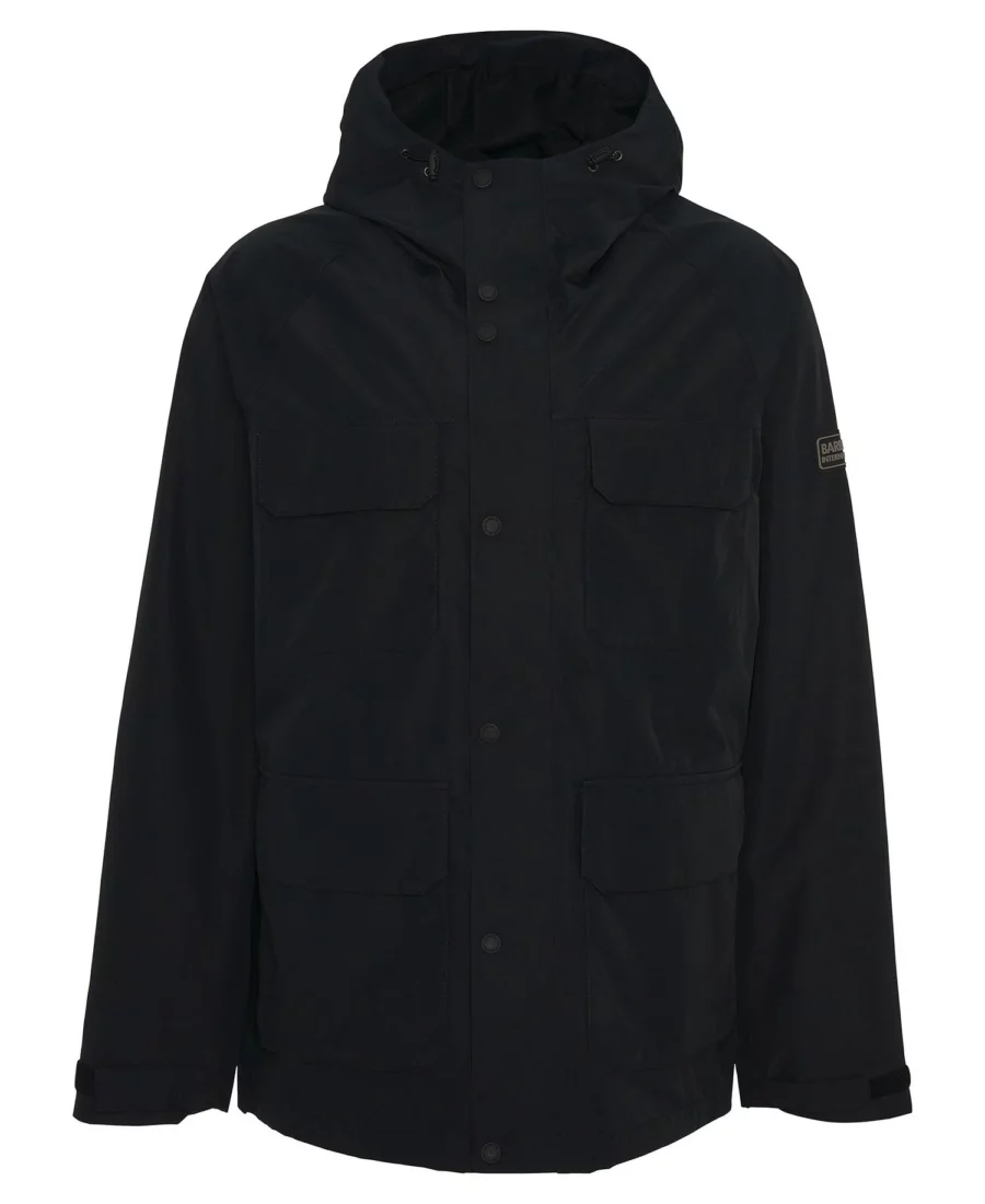 B.Intl Callerton Waterproof Jacket-Black